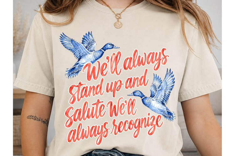Well Always Stand Up PNG Sublimation Tee