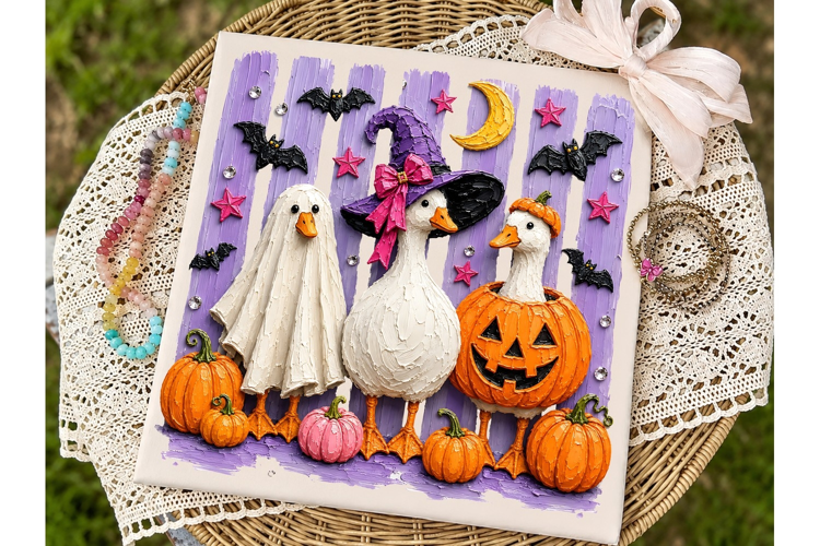 Halloween Ducks PNG Sublimation Shirt De