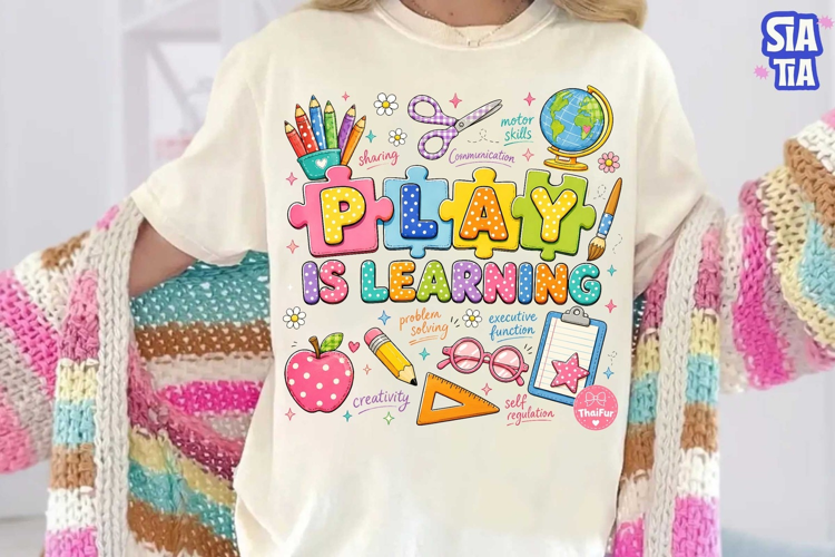 Play Is Learning Teacher PNG Clipart