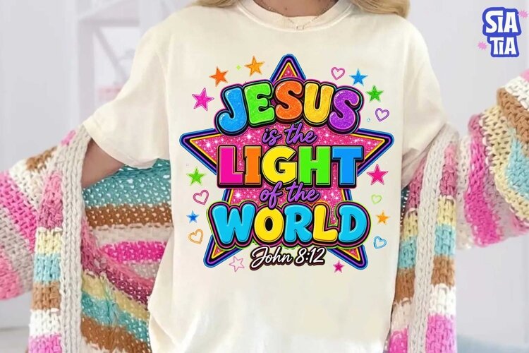 Jesus is the Light Christian PNG Clipart example image 1