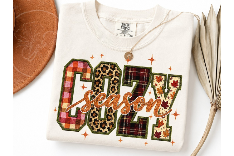 Cozy Season Fall Varsity Letters PNG-Cozy Season Fall Varsit