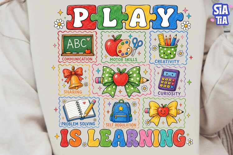 Play Is Learning Teacher PNG Clipart