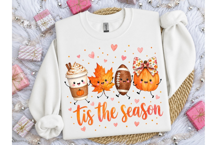 Tis The Season Fall PNG Shirt Design