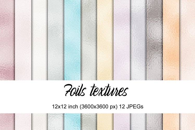 digital papers with foil texture