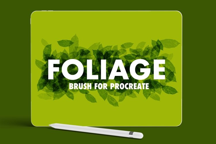 Procreate Foliage Brush