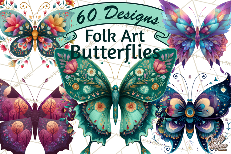 Butterfly Sublimation Designs Image 13
