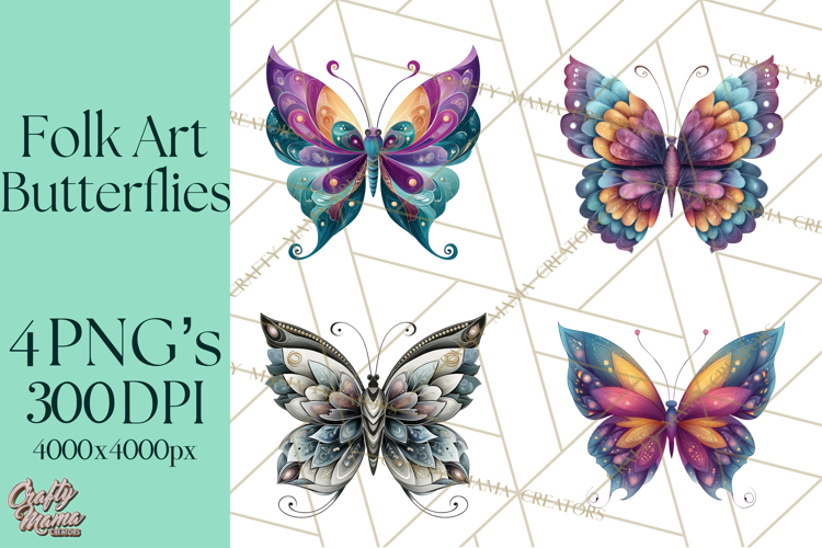 Butterfly Sublimation Designs Image 23