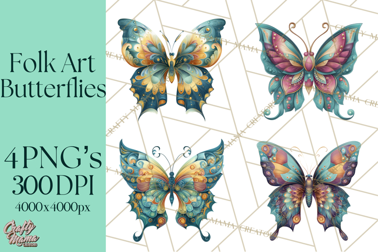 Butterfly Sublimation Designs