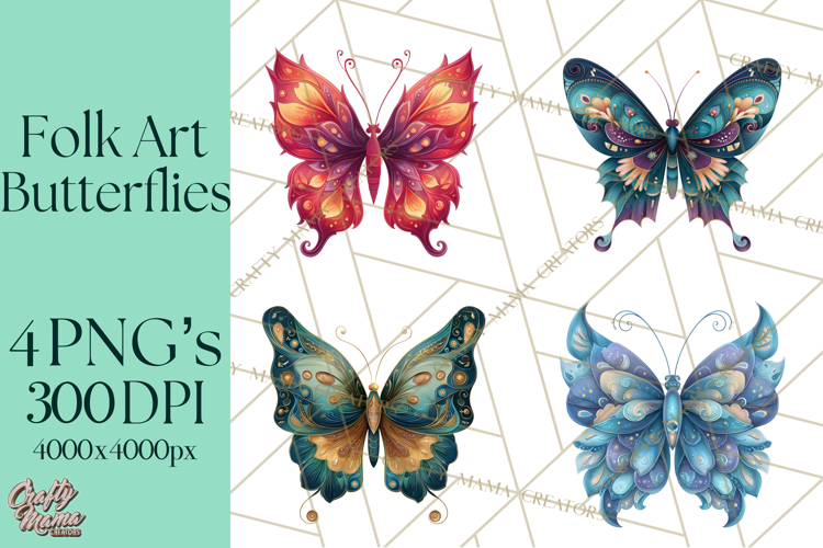 Butterfly Sublimation Designs Image 14