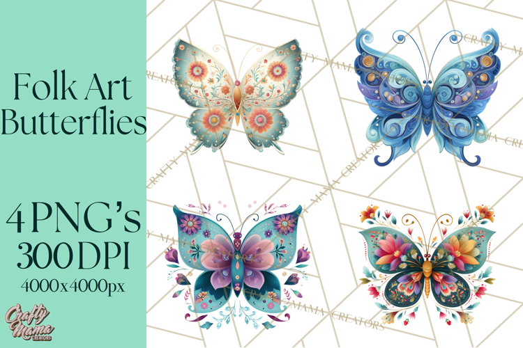Butterfly Sublimation Designs Image 5