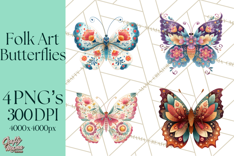 Butterfly Sublimation Designs Image 6