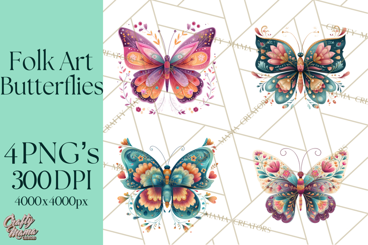 Butterfly Sublimation Designs Image 8