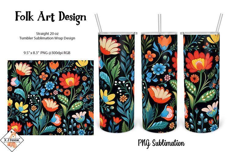 20 Oz Sublimation Tumbler Wrap Image 7