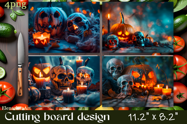 FOOD cutting board sublimation PNG