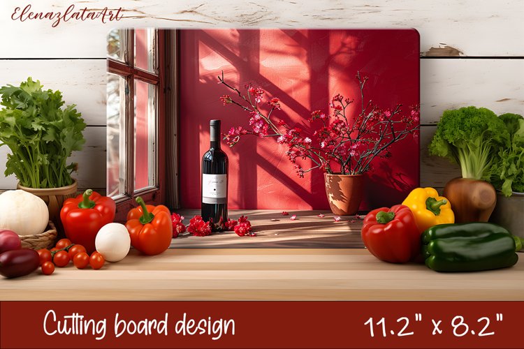 Red Flower Clipart Image 7