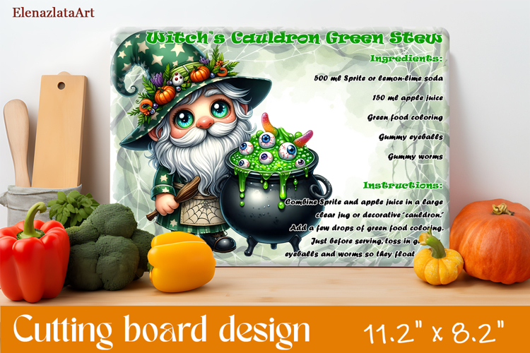 Halloween Cutting Boards Designs, Kitchen Conversion Charts