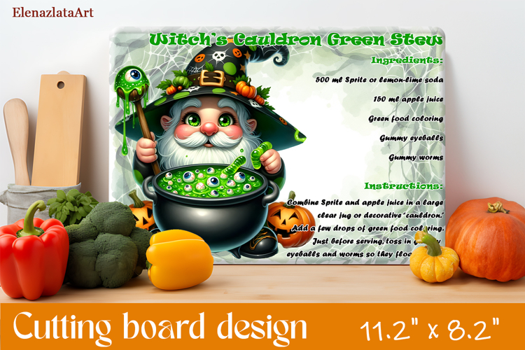 Halloween Cutting Boards Designs, Kitchen Conversion Charts