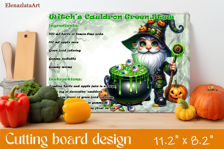 Halloween Cutting Boards Designs, Kitchen Conversion Charts