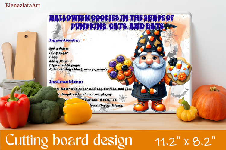 Halloween Cutting Boards Designs, Kitchen Conversion Charts