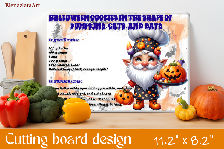 Halloween Cutting Boards Designs, Kitchen Conversion Charts