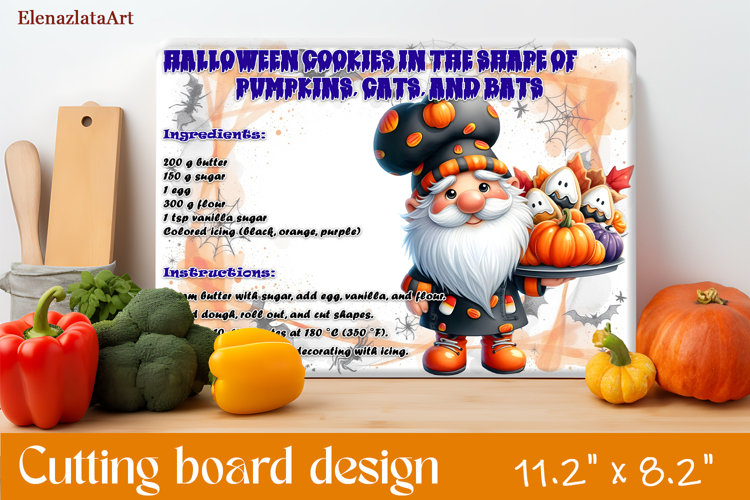 Halloween Cutting Boards Designs, Kitchen Conversion Charts