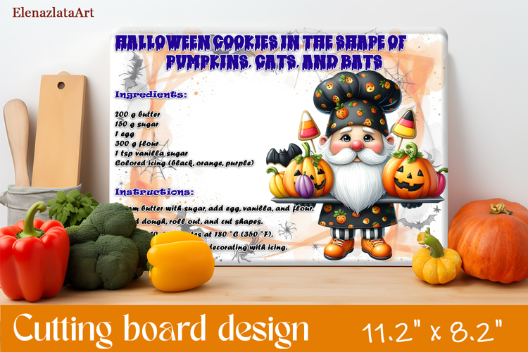 Halloween Cutting Boards Designs, Kitchen Conversion Charts