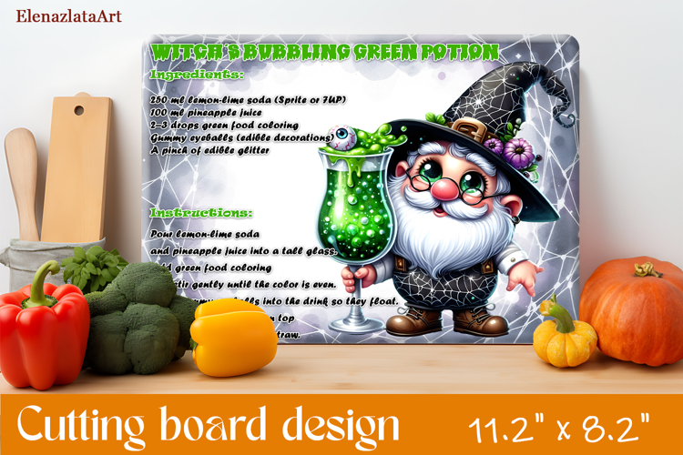 Halloween Cutting Boards Designs, Kitchen Conversion Charts