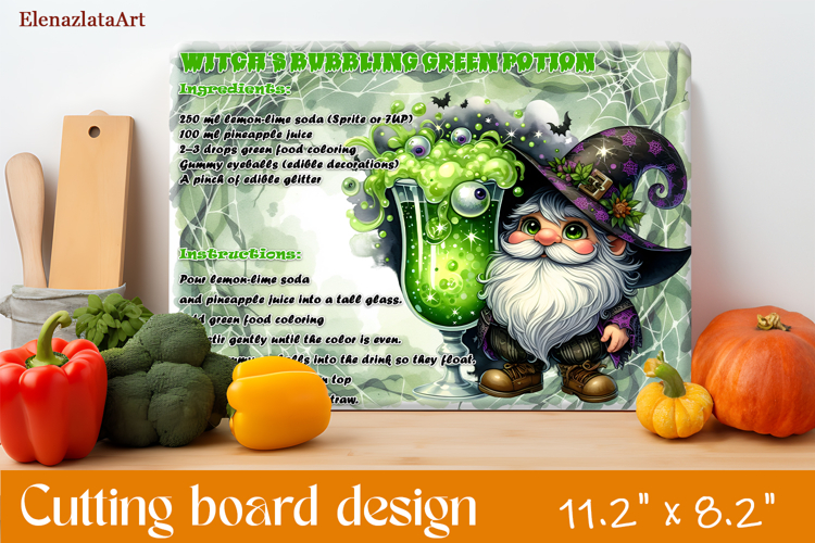 Halloween Cutting Boards Designs, Kitchen Conversion Charts