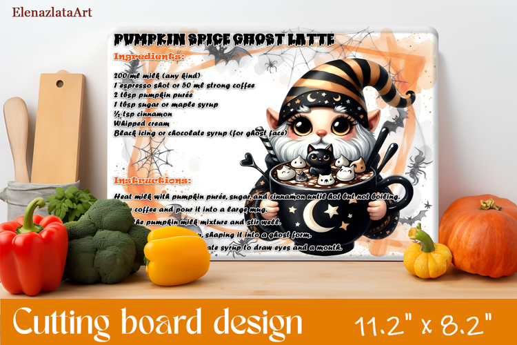 Halloween Cutting Boards Designs, Kitchen Conversion Charts