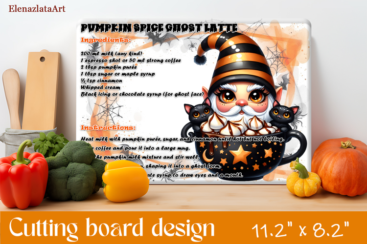 Halloween Cutting Boards Designs, Kitchen Conversion Charts