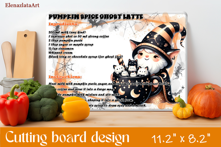 Halloween Cutting Boards Designs, Kitchen Conversion Charts
