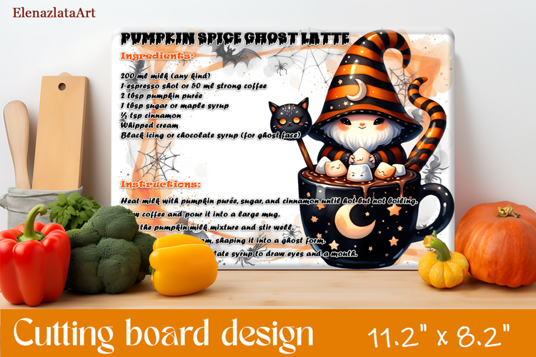 Halloween Cutting Boards Designs, Kitchen Conversion Charts