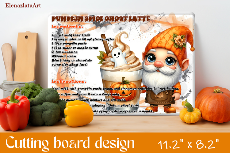 Halloween Cutting Boards Designs, Kitchen Conversion Charts