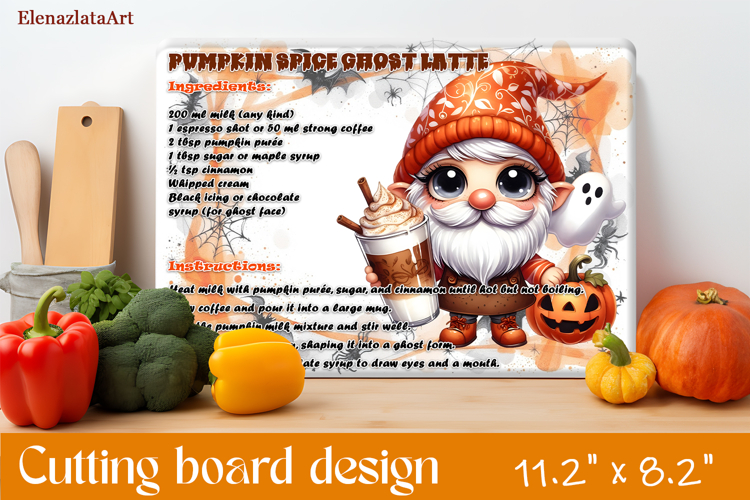 Halloween Cutting Boards Designs, Kitchen Conversion Charts