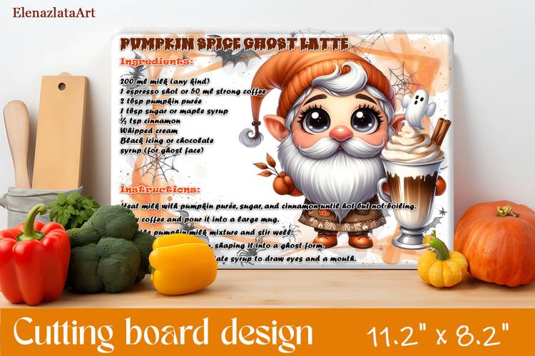Halloween Cutting Boards Designs, Kitchen Conversion Charts