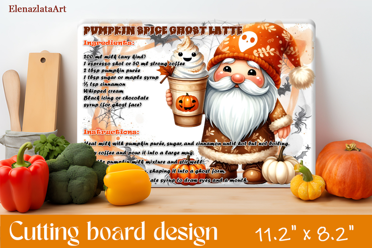 Halloween Cutting Boards Designs, Kitchen Conversion Charts