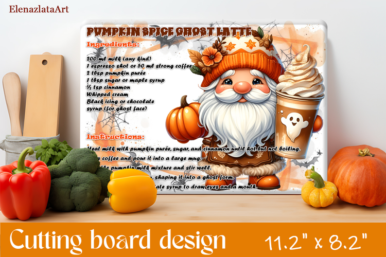 Halloween Cutting Boards Designs, Kitchen Conversion Charts