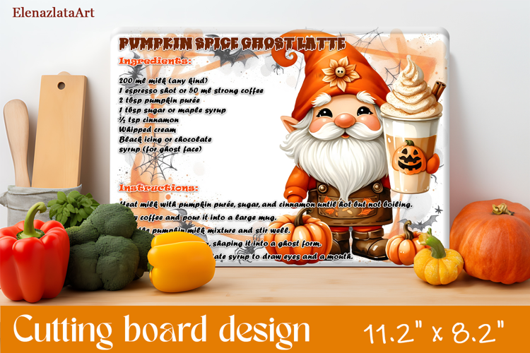 Halloween Cutting Boards Designs, Kitchen Conversion Charts