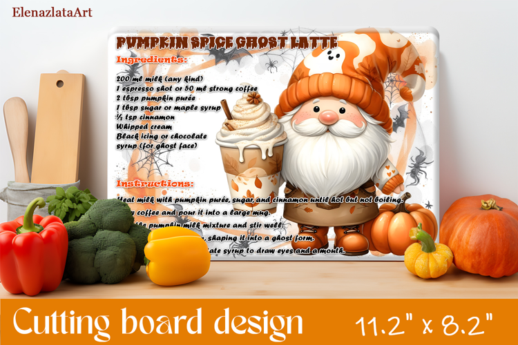 Halloween Cutting Boards Designs, Kitchen Conversion Charts
