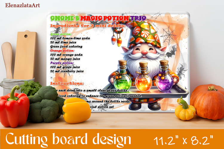 Halloween Cutting Boards Designs, Kitchen Conversion Charts