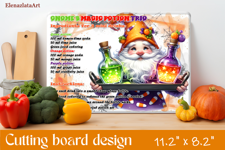Halloween Cutting Boards Designs, Kitchen Conversion Charts