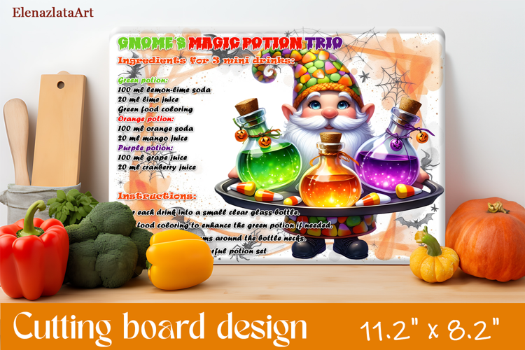 Halloween Cutting Boards Designs, Kitchen Conversion Charts