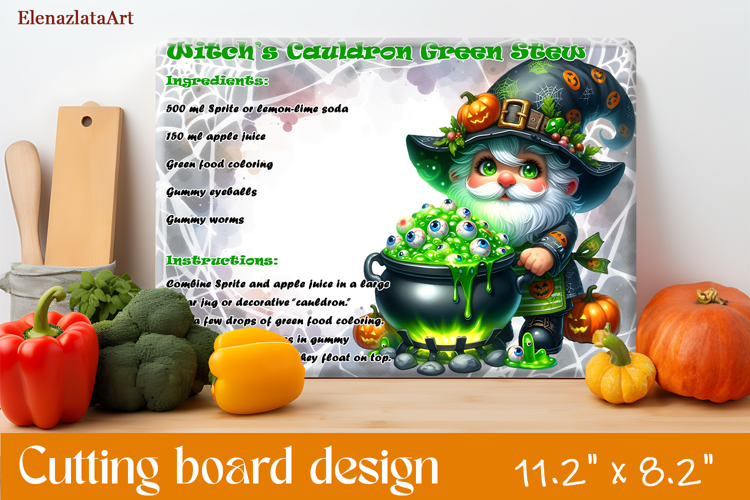 Halloween Cutting Boards Designs, Kitchen Conversion Charts