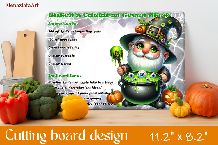 Halloween Cutting Boards Designs, Kitchen Conversion Charts