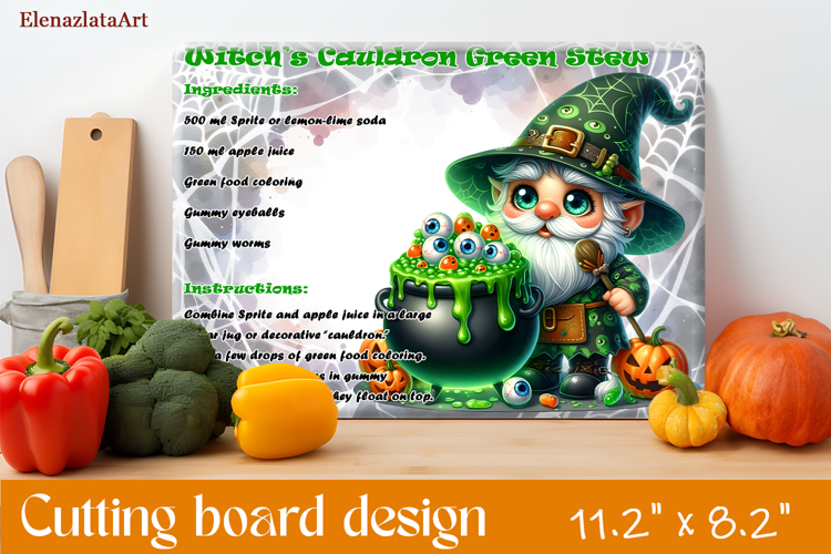 Halloween Cutting Boards Designs, Kitchen Conversion Charts