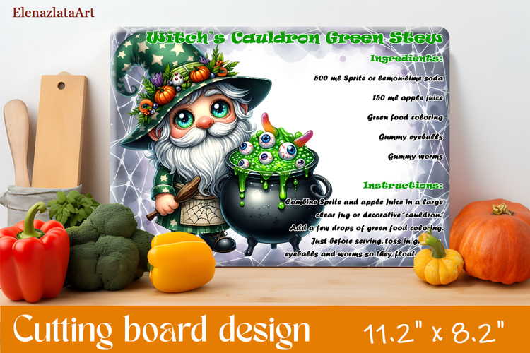Halloween Cutting Boards Designs, Kitchen Conversion Charts