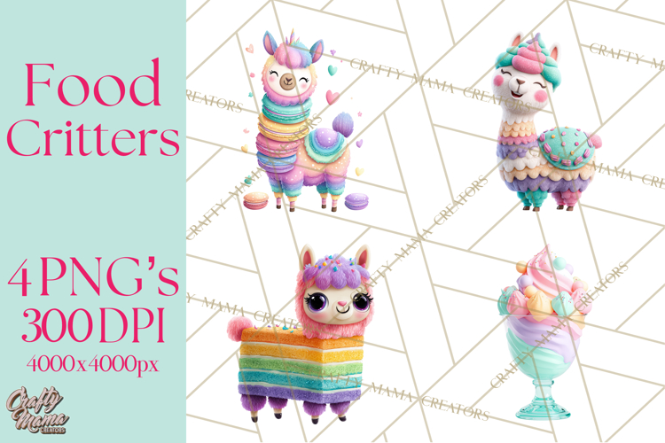 Food Mashup Animals PNG Clipart, Cute Kawaii Animal Clip Art