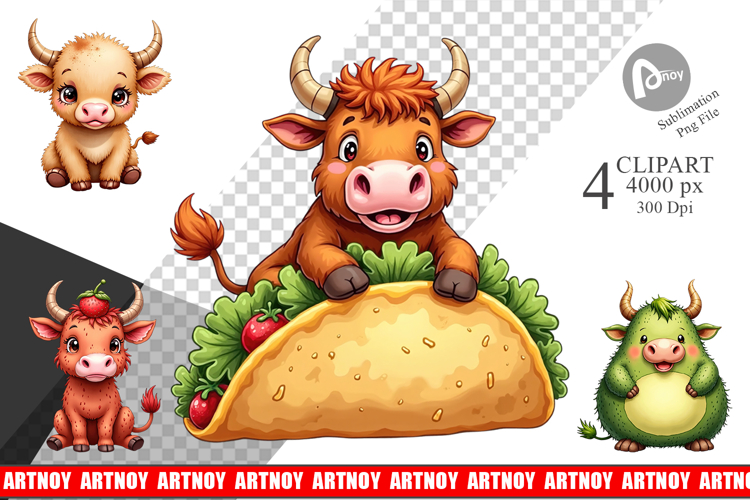 Cow Sublimation Designs Image 13