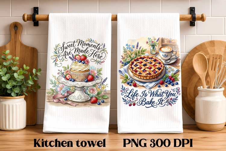 Farmhouse Bakery Kitchen Towels