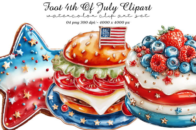 Foot 4th Of July Clipart
